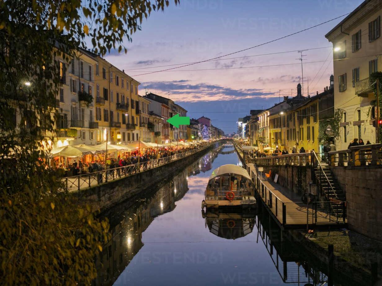 Antica Corte Navigli-Darsena Milano Rom bilde
