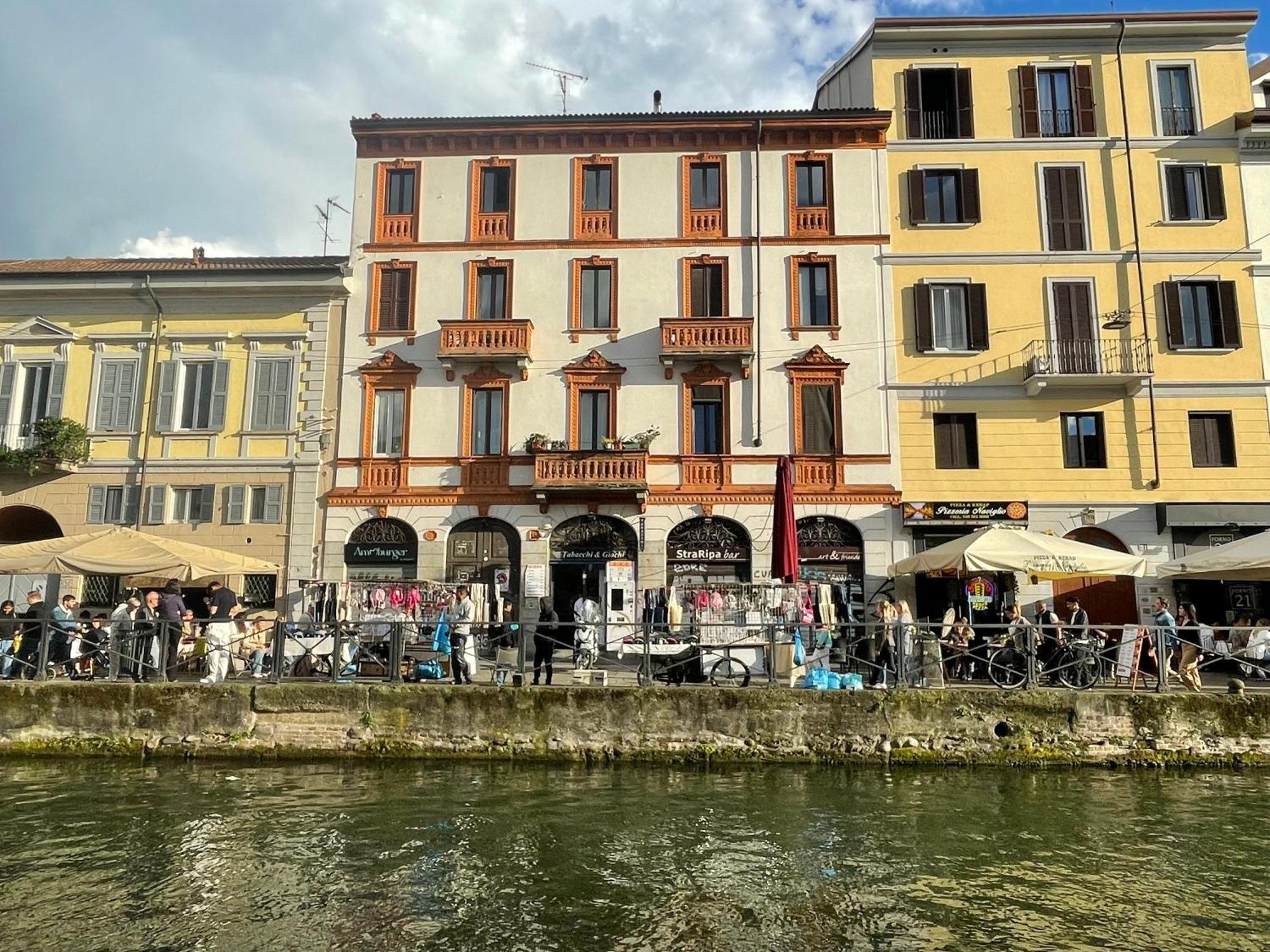 Antica Corte Navigli-Darsena Milano Rom bilde